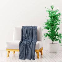 Thumbnail for Decke Grau 200x240 cm Polyester