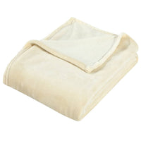 Thumbnail for Decke Creme 130x170 cm Polyester