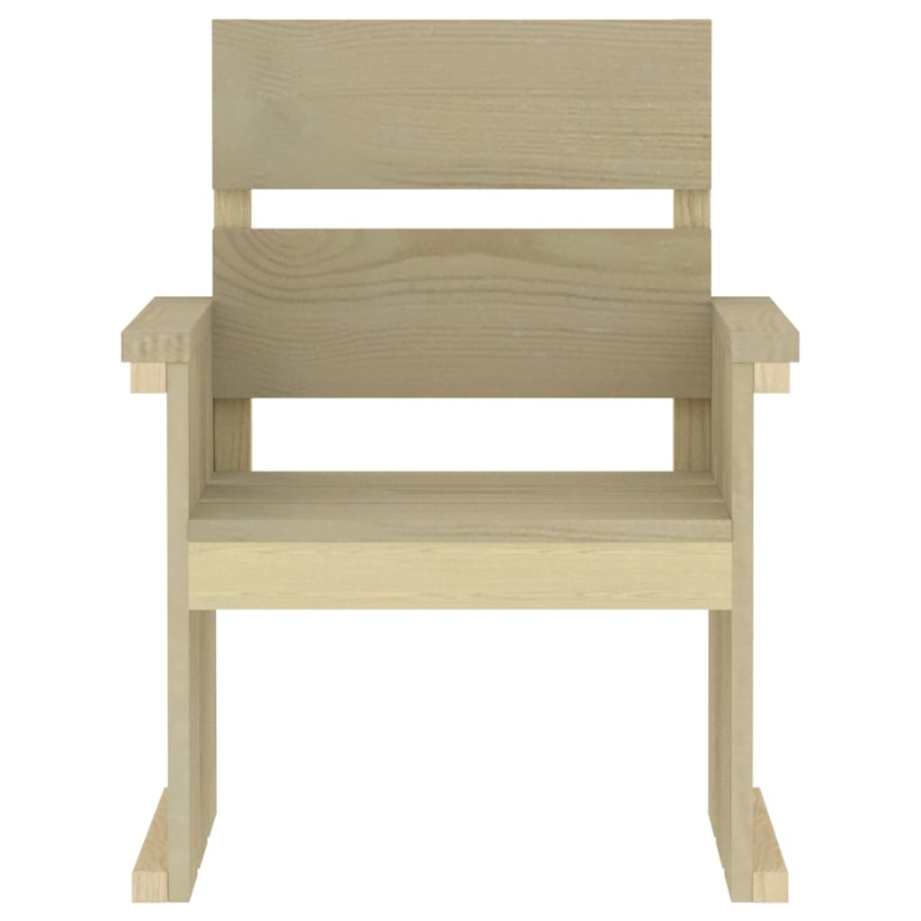 3-tlg. Garten-Essgruppe Kiefernholz Imprägniert