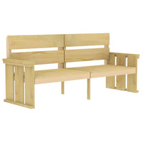 Thumbnail for 3-tlg. Garten-Essgruppe Kiefernholz Imprägniert