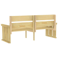 Thumbnail for 3-tlg. Garten-Essgruppe Kiefernholz Imprägniert