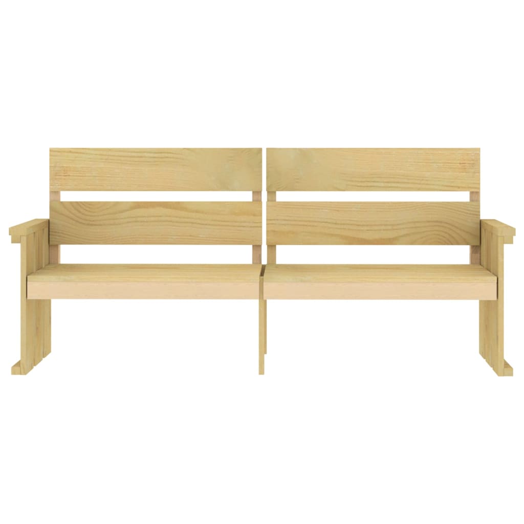 4-tlg. Garten-Essgruppe Kiefernholz Imprägniert