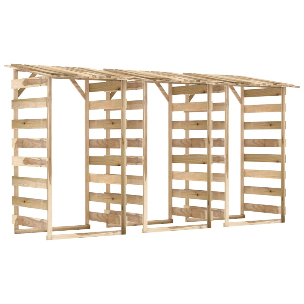 Pergolen mit Dach 3 Stk. 100x90x200 cm Kiefernholz Imprägniert