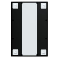 Thumbnail for Wandspiegel Schwarz 60x40 cm Metall