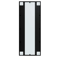 Thumbnail for Wandspiegel Schwarz 100x40 cm Metall