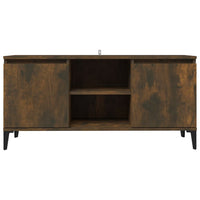 Thumbnail for TV-Schrank mit Metallbeinen Räuchereiche 103,5x35x50 cm