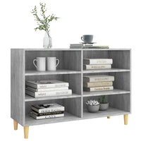 Thumbnail for Sideboard Grau Sonoma 103,5x35x70 cm Spanplatte