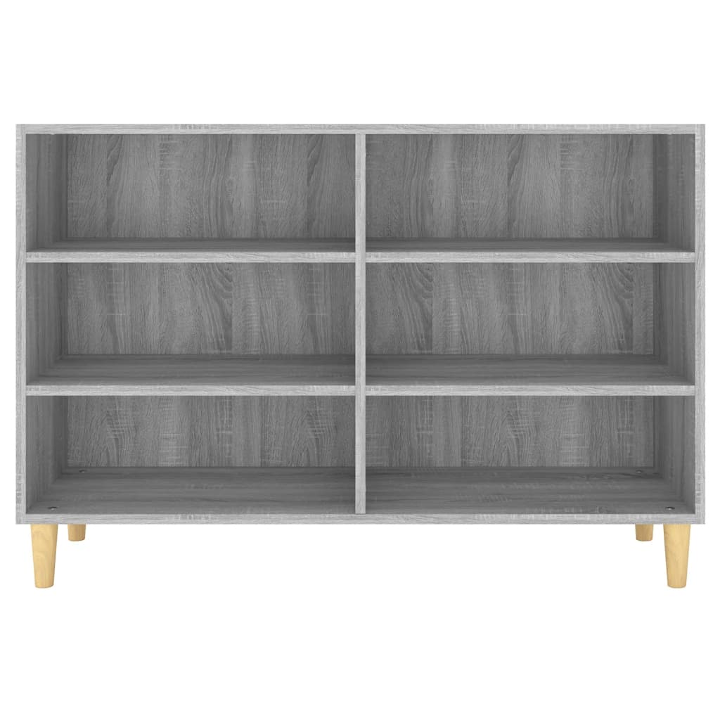Sideboard Grau Sonoma 103,5x35x70 cm Spanplatte