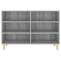 Thumbnail for Sideboard Grau Sonoma 103,5x35x70 cm Spanplatte