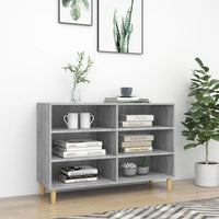 Thumbnail for Sideboard Grau Sonoma 103,5x35x70 cm Spanplatte