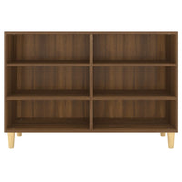 Thumbnail for Sideboard Braun Eichen-Optik 103,5x35x70 cm Spanplatte
