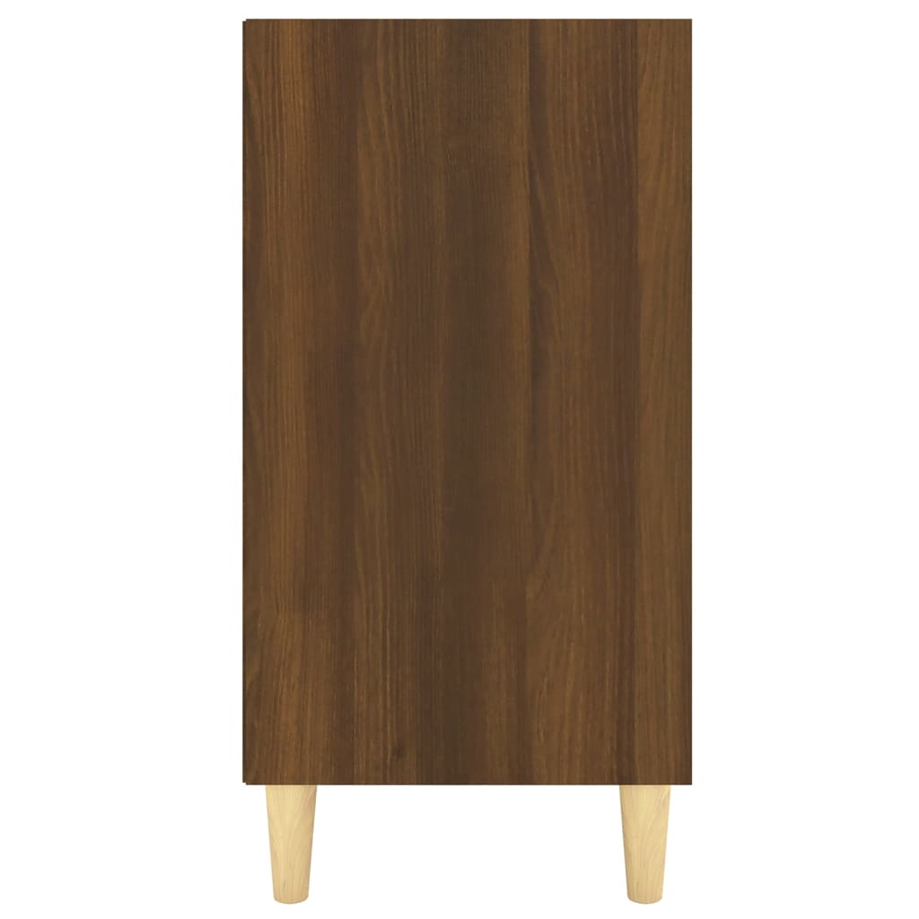 Sideboard Braun Eichen-Optik 103,5x35x70 cm Spanplatte