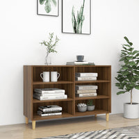 Thumbnail for Sideboard Braun Eichen-Optik 103,5x35x70 cm Spanplatte