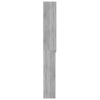 Thumbnail for Waschmaschinenschrank Grau 64x25,5x190 cm