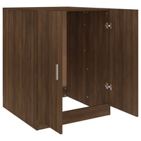 Thumbnail for Waschmaschinenschrank Braun Eichen-Optik 71x71,5x91,5 cm