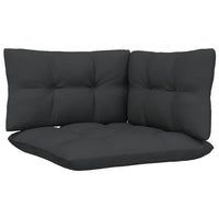 Thumbnail for 6-tlg. Garten-Lounge-Set mit Anthrazit Kissen Kiefernholz