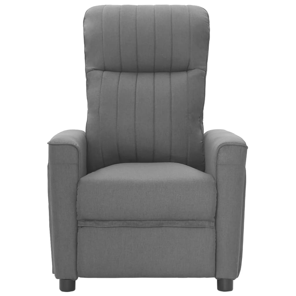 Relaxsessel Hellgrau Stoff