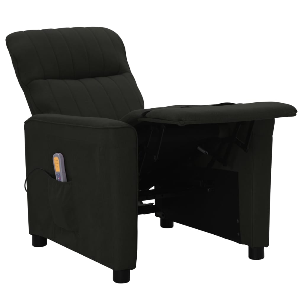 Massagesessel Schwarz Stoff