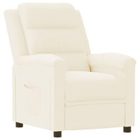 Thumbnail for Relaxsessel Creme Kunstleder