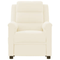Thumbnail for Relaxsessel Creme Kunstleder