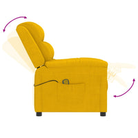 Thumbnail for Massagesessel Gelb Samt