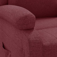 Thumbnail for Relaxsessel Weinrot Stoff
