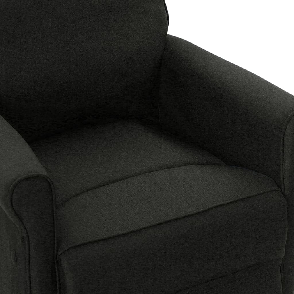 Relaxsessel Schwarz Stoff