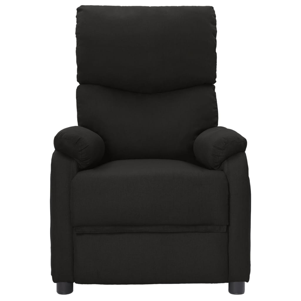 Relaxsessel Schwarz Stoff