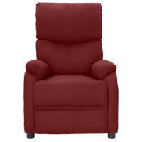 Thumbnail for Relaxsessel Weinrot Stoff