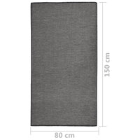 Thumbnail for Outdoor-Teppich Flachgewebe 80x150 cm Grau