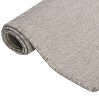Thumbnail for Outdoor-Teppich Flachgewebe 80x250 cm Taupe