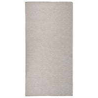 Thumbnail for Outdoor-Teppich Flachgewebe 100x200 cm Taupe