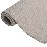 Thumbnail for Outdoor-Teppich Flachgewebe 140x200 cm Taupe