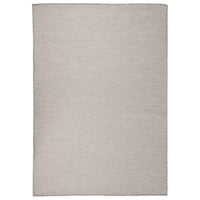 Thumbnail for Outdoor-Teppich Flachgewebe 160x230 cm Taupe