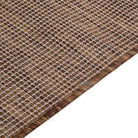 Thumbnail for Outdoor-Teppich Flachgewebe 80x150 cm Braun