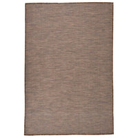 Thumbnail for Outdoor-Teppich Flachgewebe 120x170 cm Braun