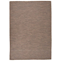 Thumbnail for Outdoor-Teppich Flachgewebe 140x200 cm Braun