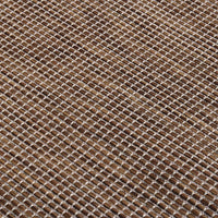 Thumbnail for Outdoor-Teppich Flachgewebe 140x200 cm Braun