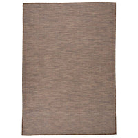 Thumbnail for Outdoor-Teppich Flachgewebe 160x230 cm Braun