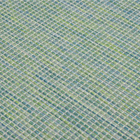 Thumbnail for Outdoor-Teppich Flachgewebe 80x150 cm Türkis
