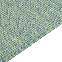 Thumbnail for Outdoor-Teppich Flachgewebe 120x170 cm Türkis