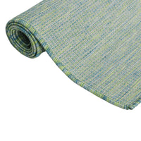 Thumbnail for Outdoor-Teppich Flachgewebe 140x200 cm Türkis