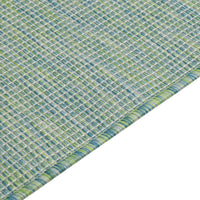 Thumbnail for Outdoor-Teppich Flachgewebe 140x200 cm Türkis