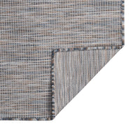 Thumbnail for Outdoor-Teppich Flachgewebe 100x200 cm Braun und Schwarz