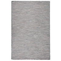 Thumbnail for Outdoor-Teppich Flachgewebe 120x170 cm Braun und Schwarz