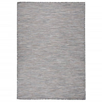 Thumbnail for Outdoor-Teppich Flachgewebe 140x200 cm Braun und Schwarz
