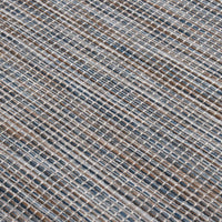 Thumbnail for Outdoor-Teppich Flachgewebe 140x200 cm Braun und Schwarz