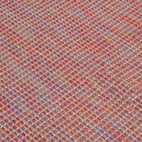 Thumbnail for Outdoor-Teppich Flachgewebe 100x200 cm Rot