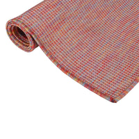 Thumbnail for Outdoor-Teppich Flachgewebe 140x200 cm Rot