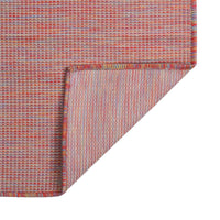 Thumbnail for Outdoor-Teppich Flachgewebe 160x230 cm Rot